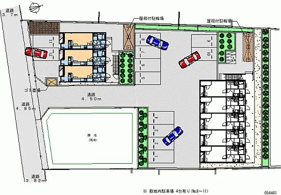 ★手数料０円★市川市柏井町２丁目　月極駐車場（LP）